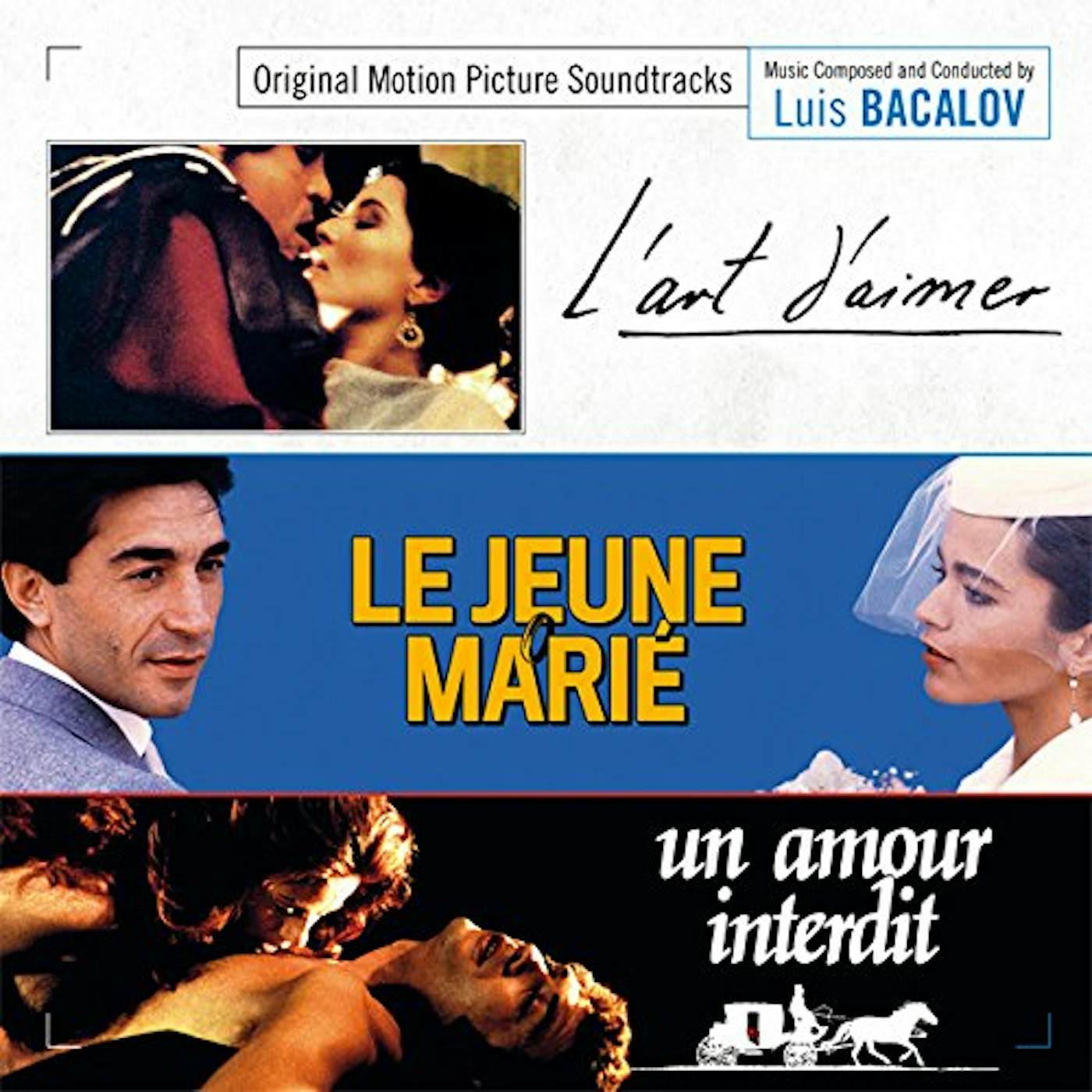 Luis Bacalov ART OF LOVE / YOUNG BRIDEGROOM / STRANGE PASSION CD