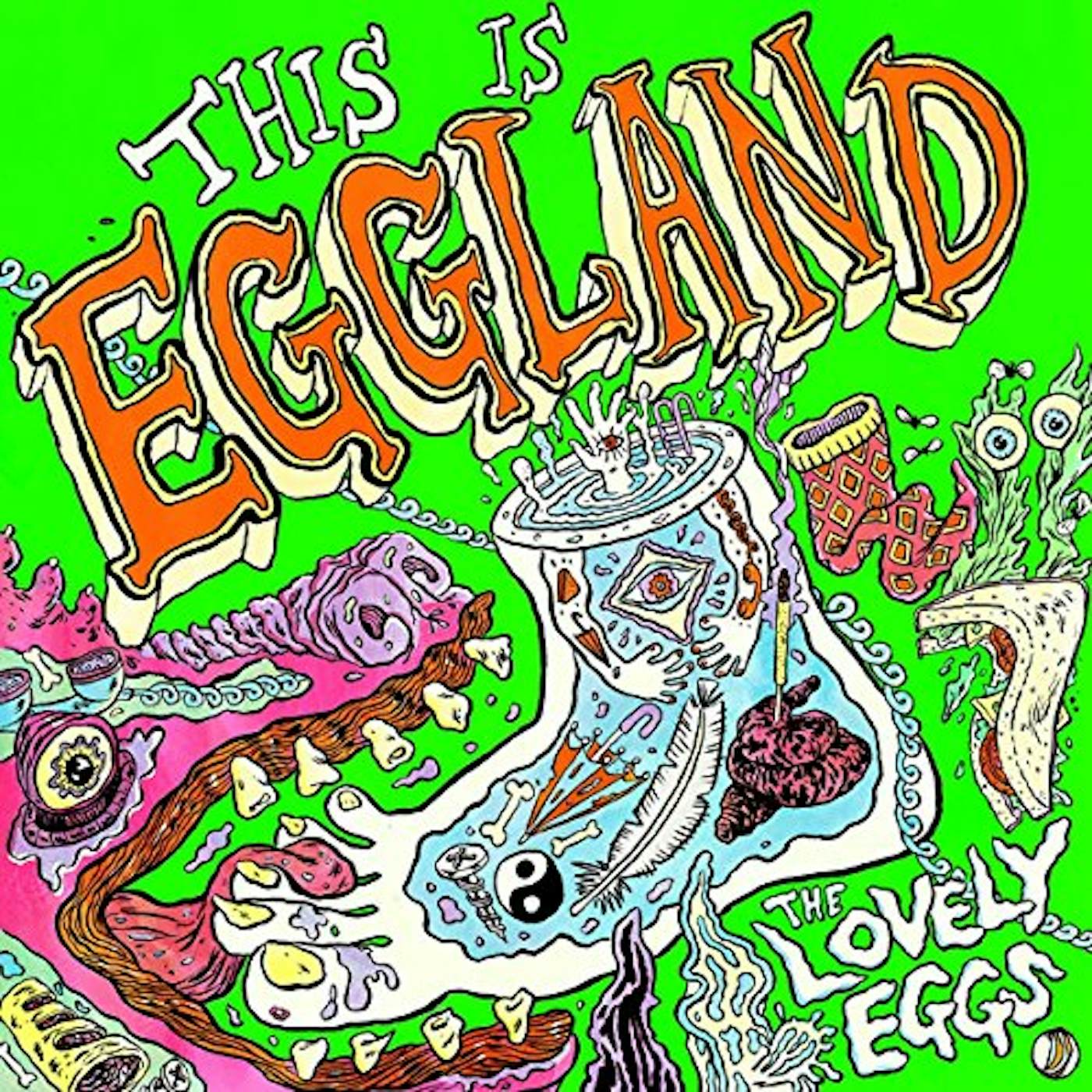The Lovely Eggs THIS IS EGGLAND CD