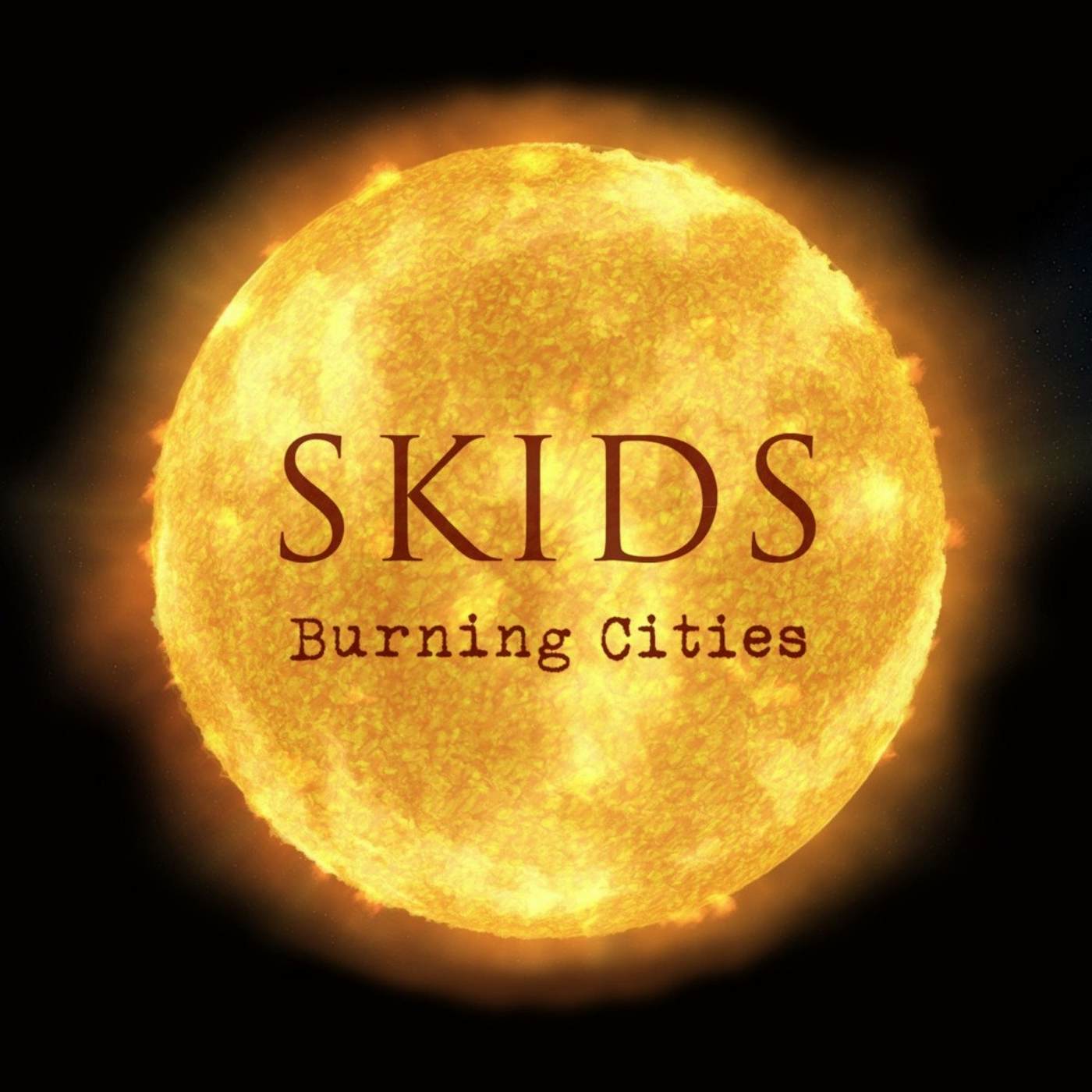 Skids Burning Cities Vinyl Record