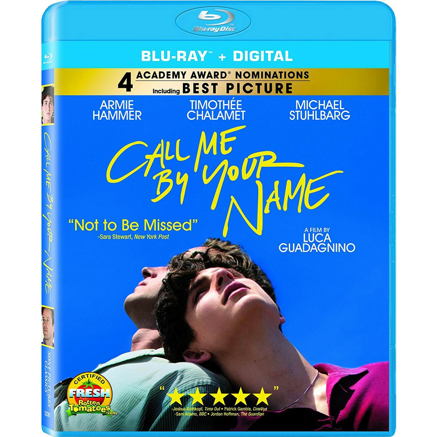 Call Your Name By Me Blu-ray
