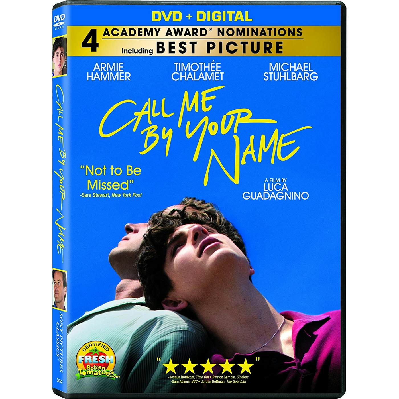 Call Your Name By Me DVD