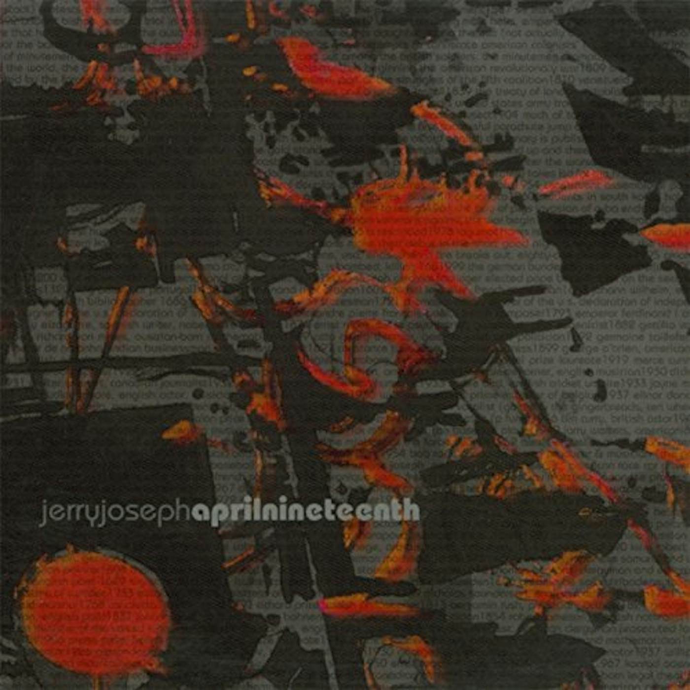 Jerry Joseph APRIL NINETEENTH CD