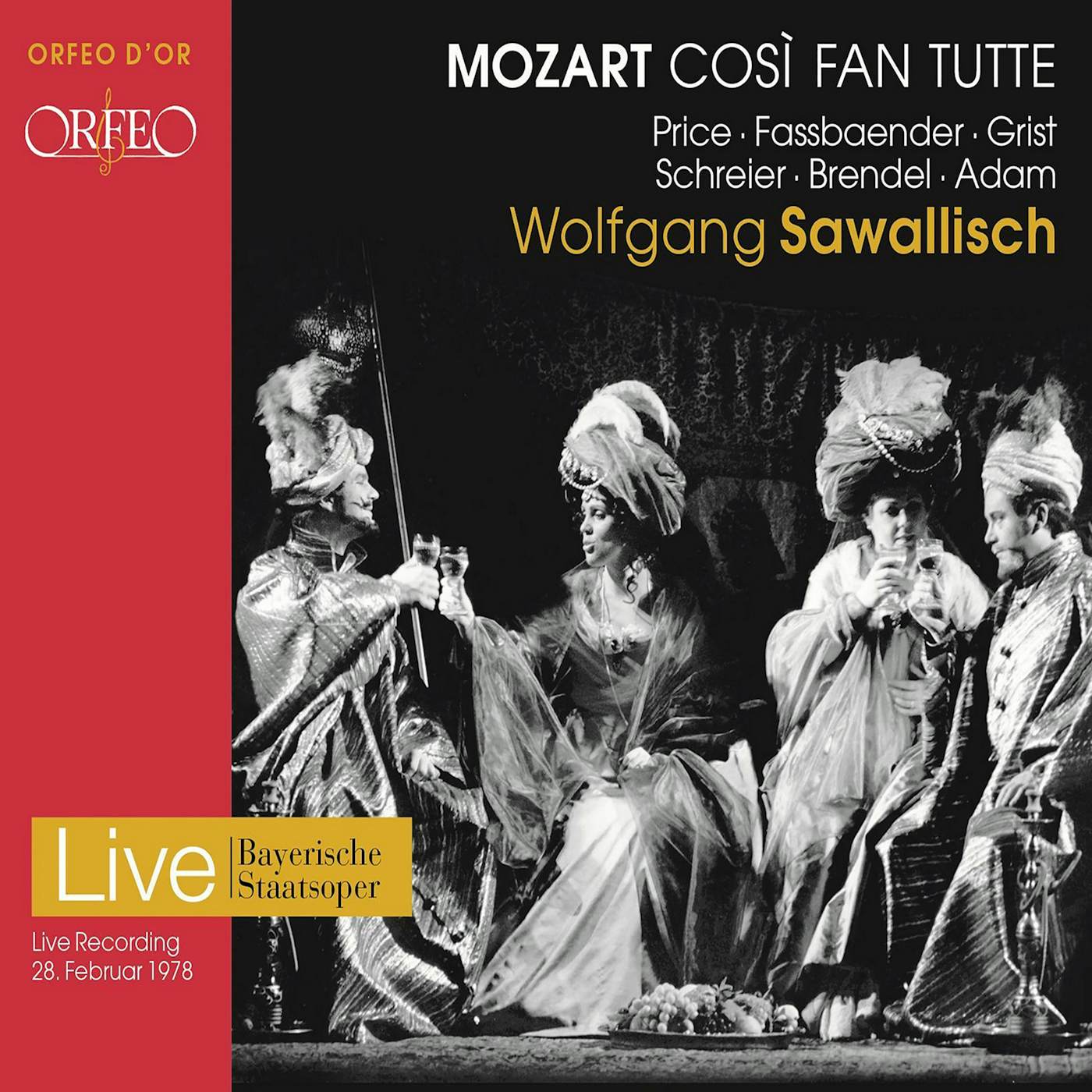 W.A. Mozart COSI FAN TUTTE CD