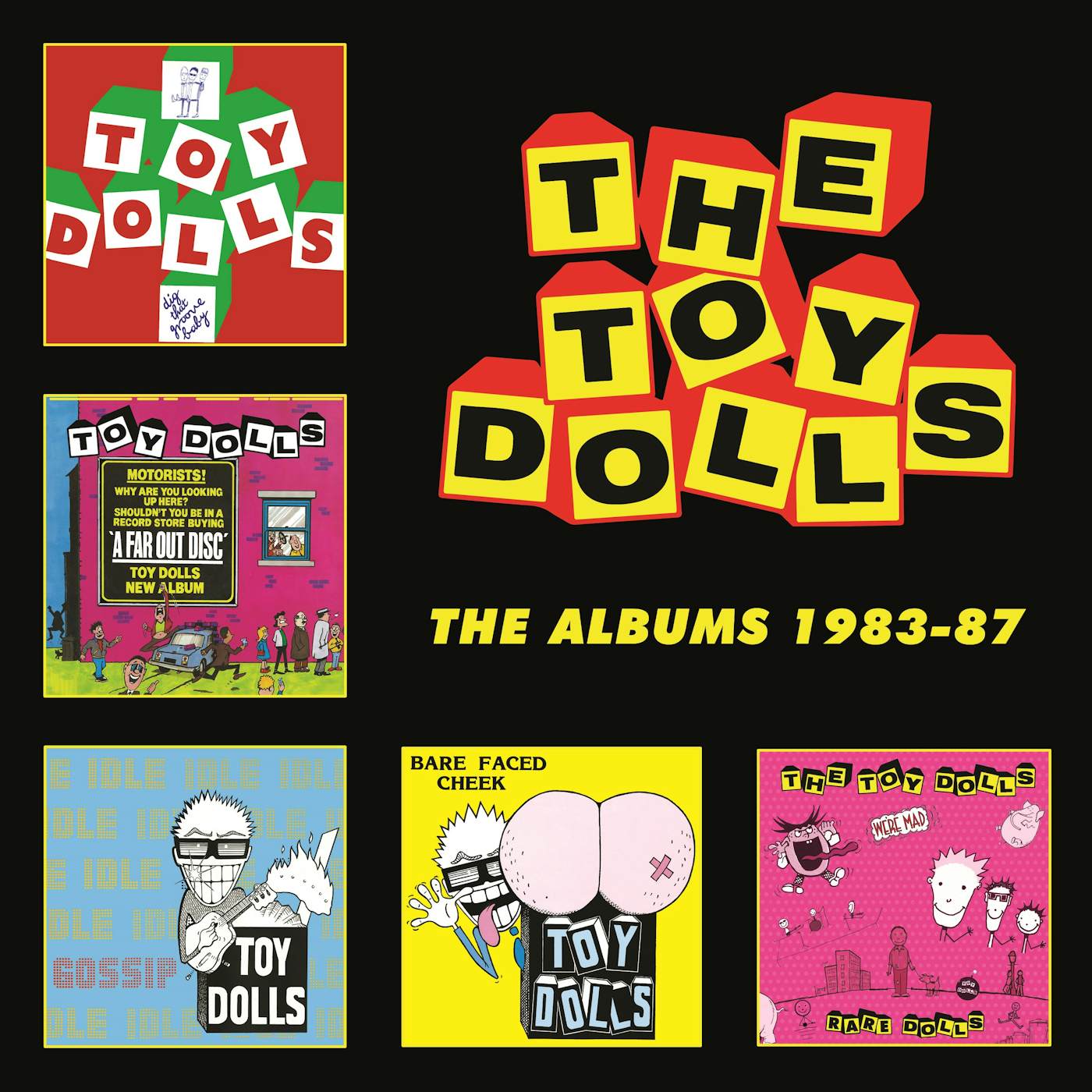 The Toy Dolls ALBUMS 1983-1987 CD