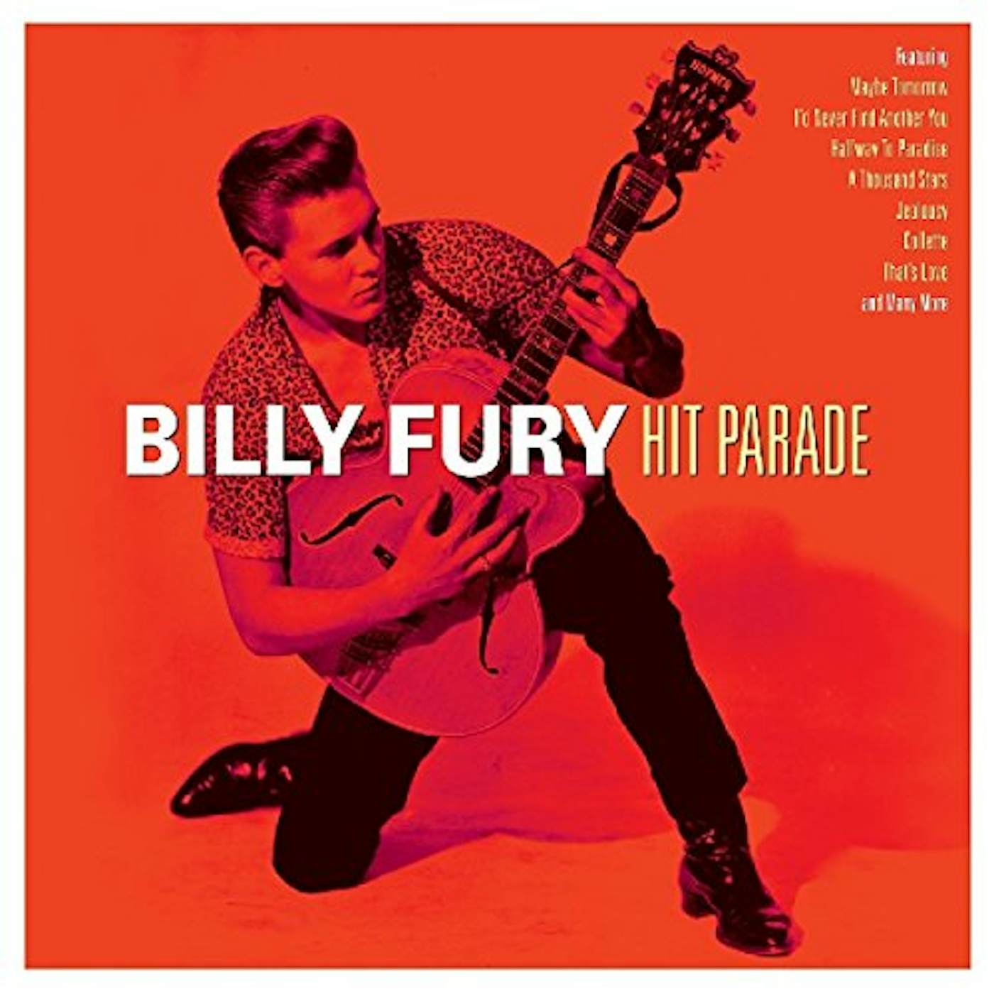 Billy Fury HIT PARADE Vinyl Record
