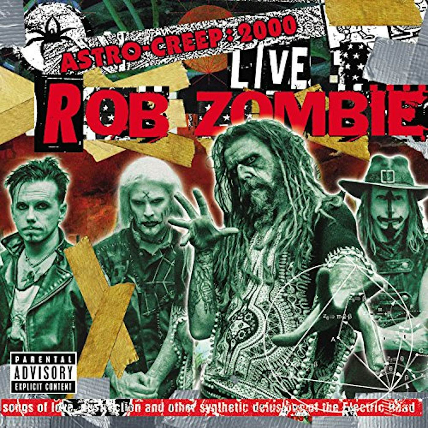 Rob Zombie ASTRO-CREEP: 2000 LIVE SONGS OF LOVE DESTRUCTION Vinyl Record