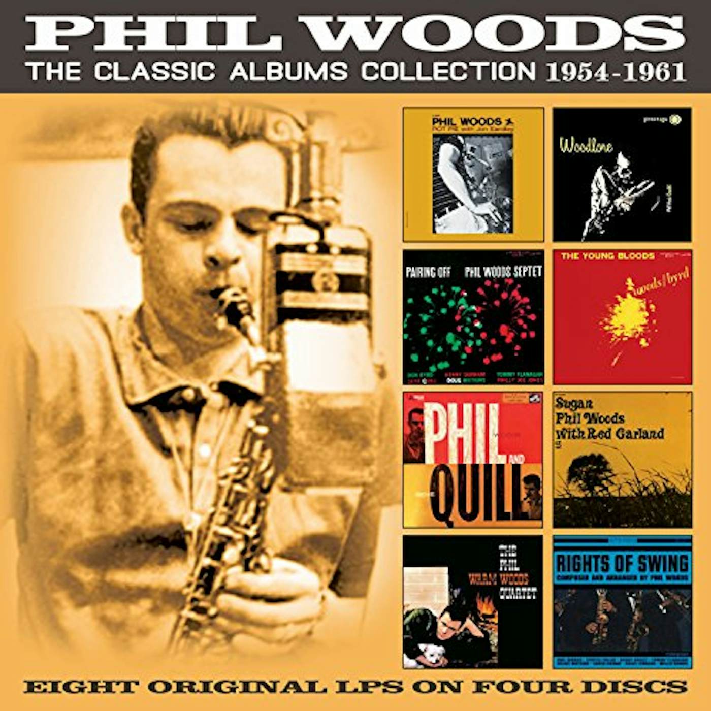 Phil Woods CLASSIC ALBUMS COLLECTION 1954-1961 CD