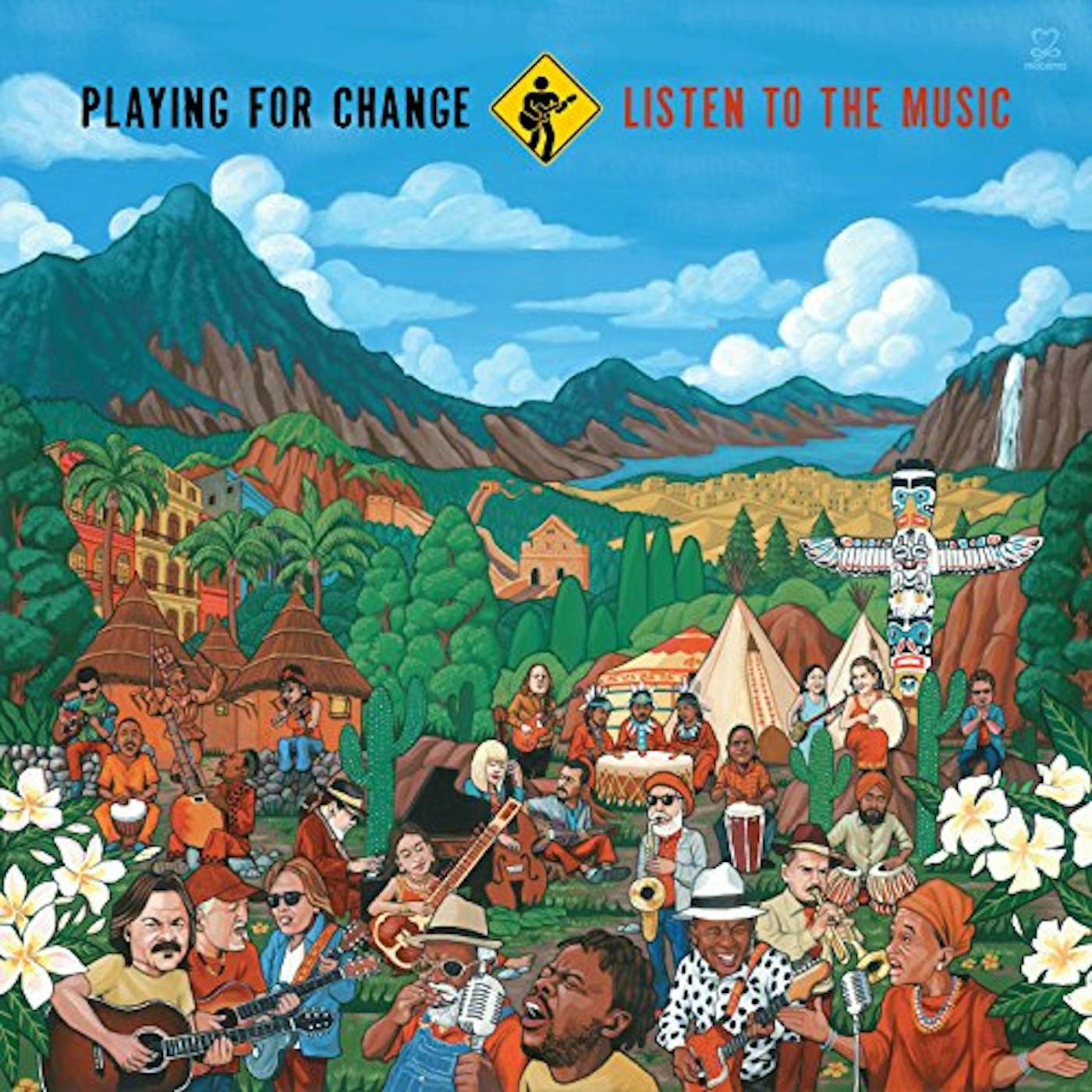 Playing For Change LISTEN TO THE MUSIC CD