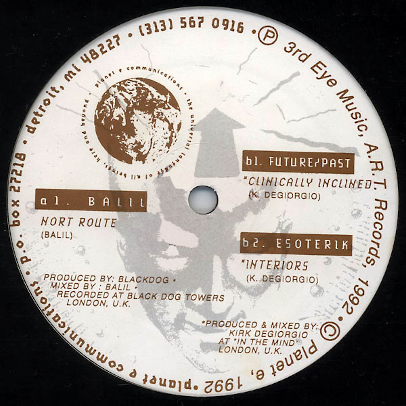 Kirk Degiorgio FUTURE / PAST Vinyl Record