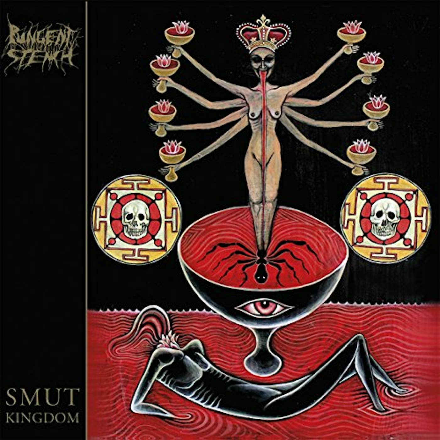 Pungent Stench SMUT KINGDOM (CLEAR VINYL) Vinyl Record