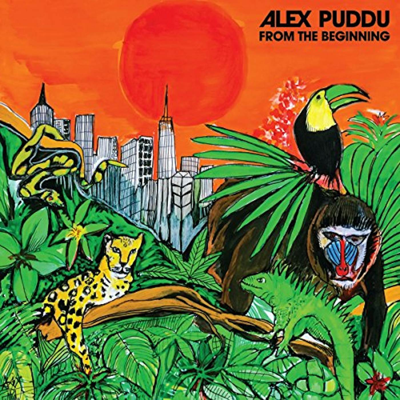 Alex Puddu FROM THE BEGINNING (FEAT. LONNIE JORDAN / WAR) Vinyl Record