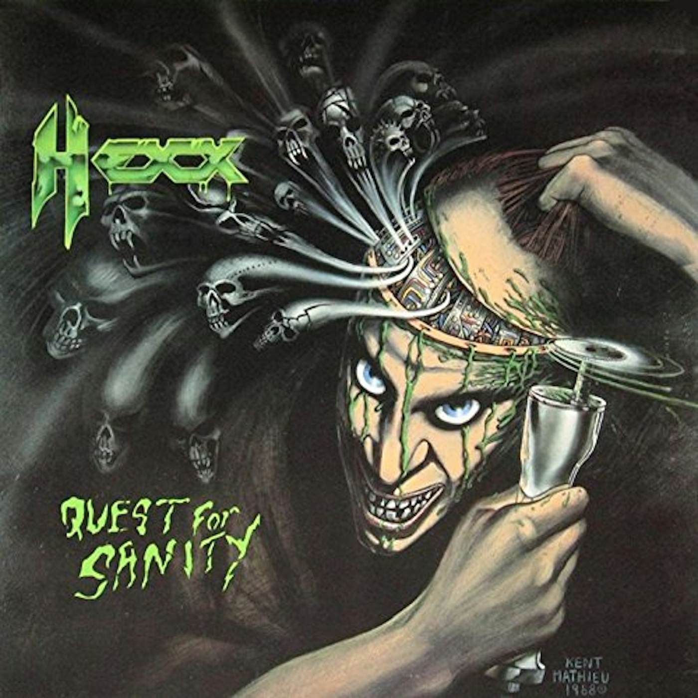 Hexx QUEST FOR SANITY & WATERY GRAVES CD