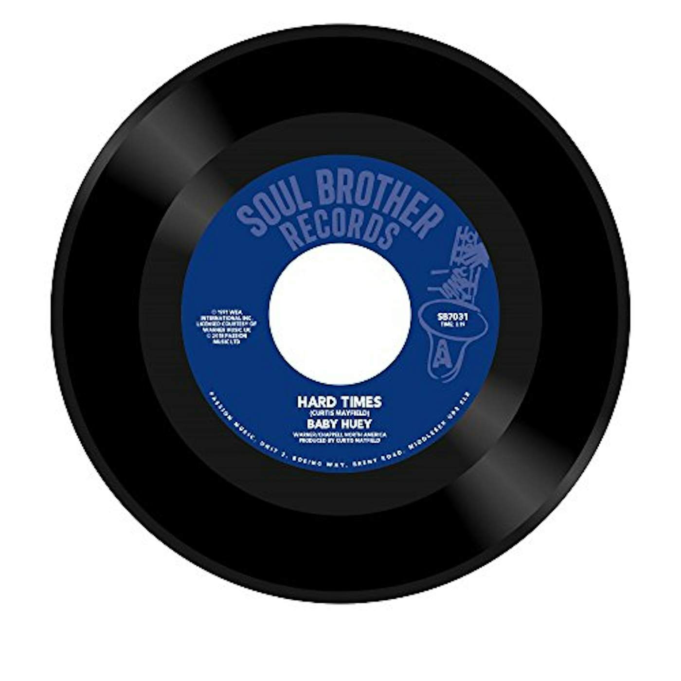 Baby Huey HARD TIMES / LISTEN TO ME Vinyl Record