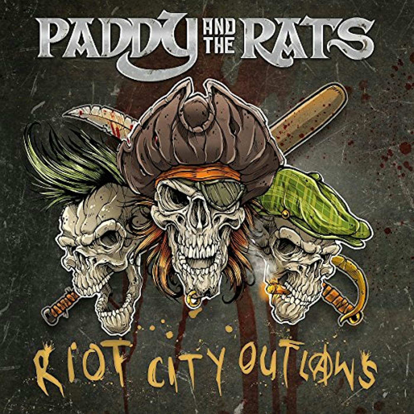 Paddy And The Rats Riot City Outlaws Vinyl Record