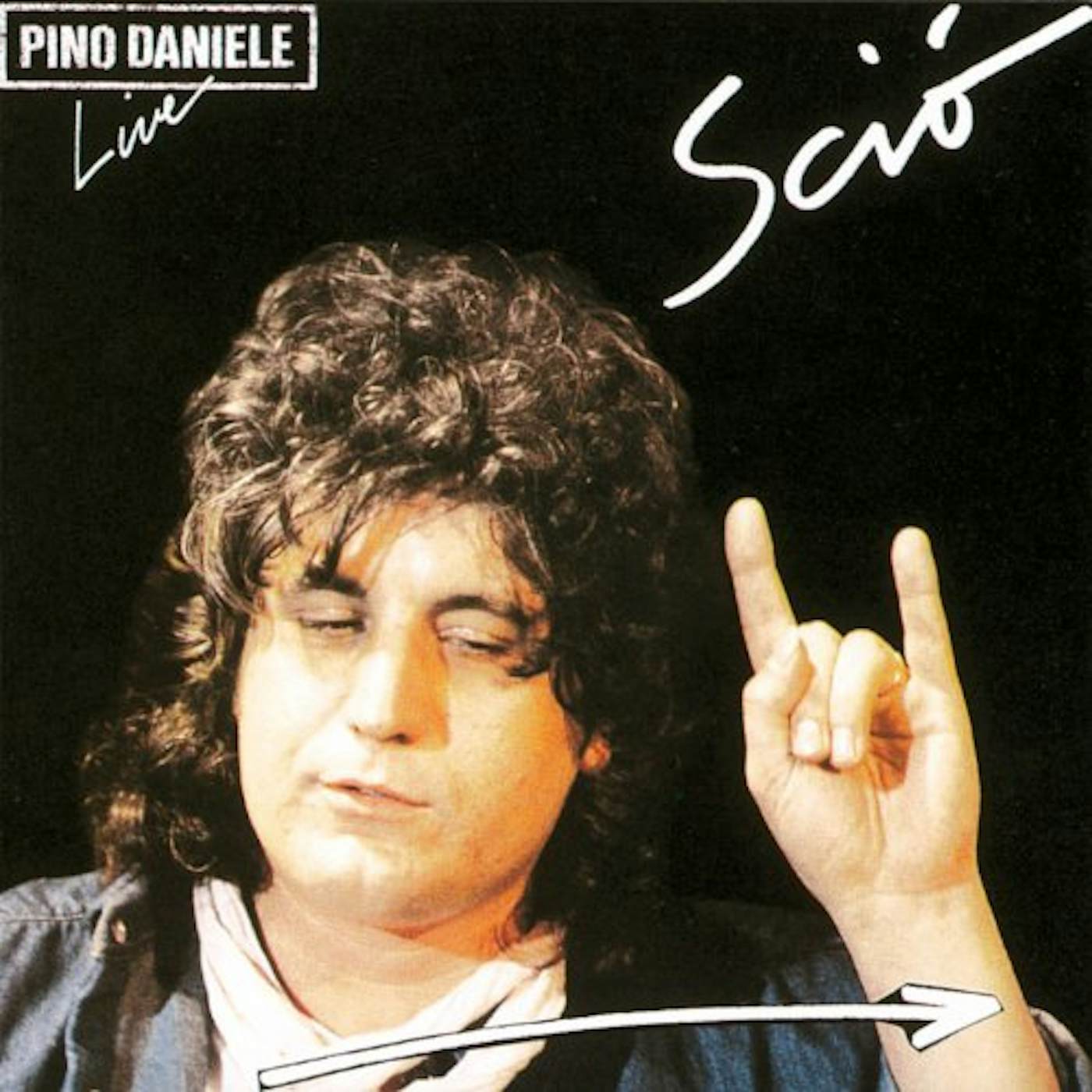 Pino Daniele SCIO LIVE Vinyl Record