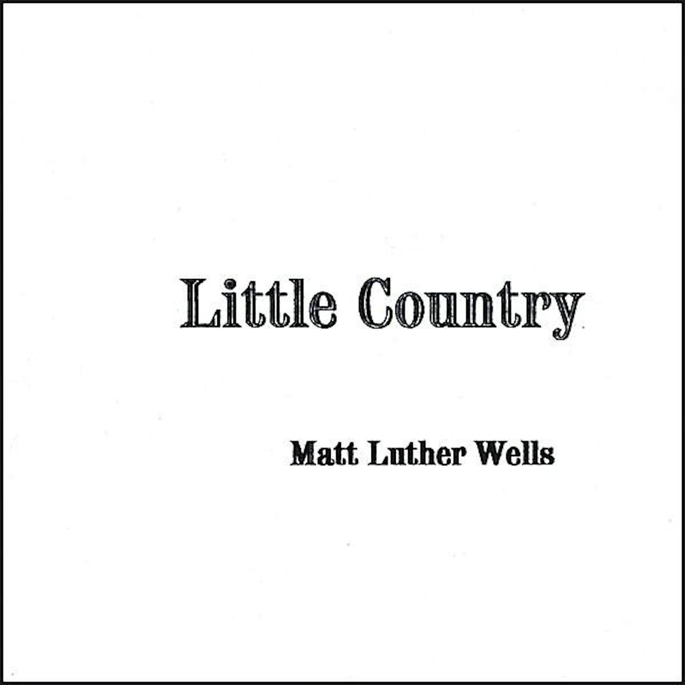 Luther LITTLE COUNTRY CD
