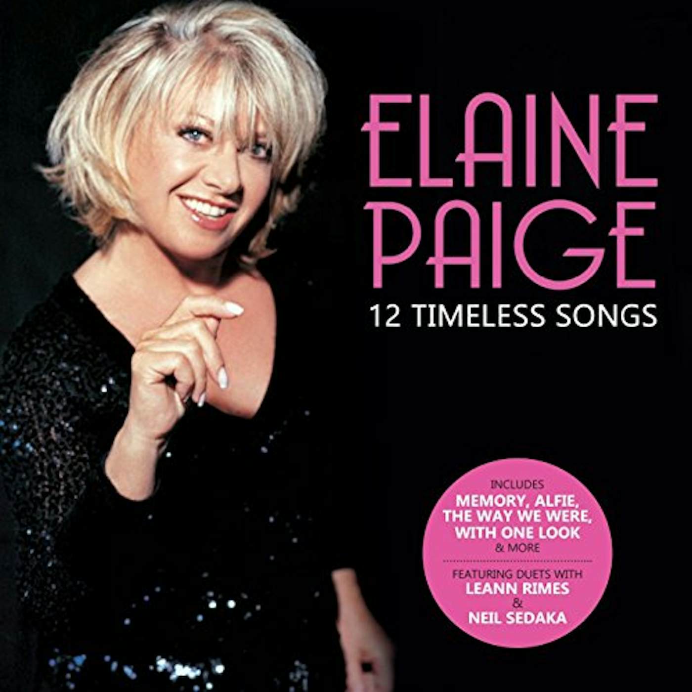 Elaine Paige 12 TIMELESS SONGS CD