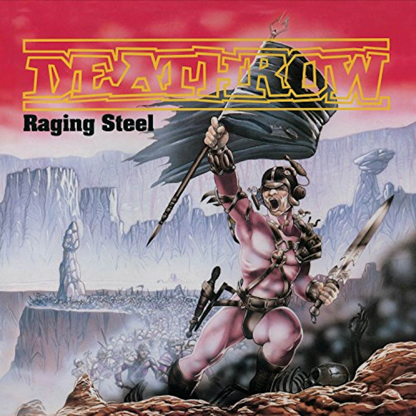 Deathrow Raging Steel Vinyl Record