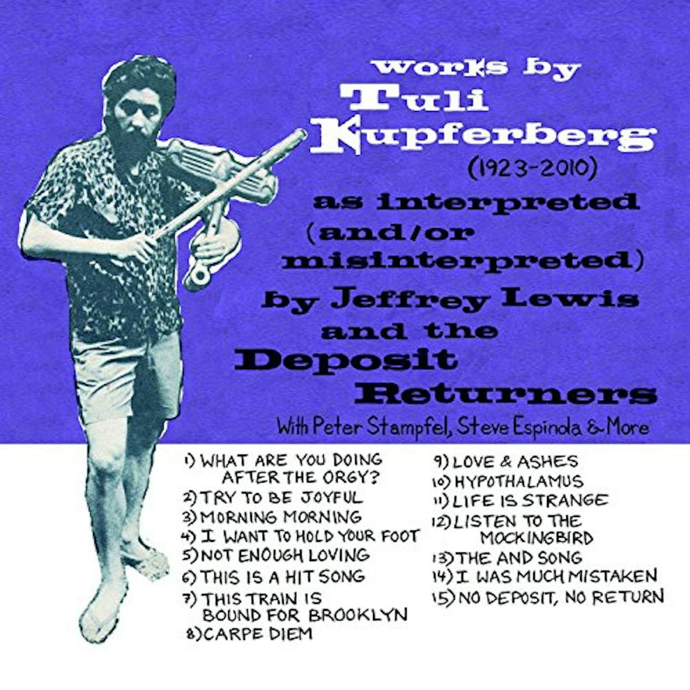 Jeffrey Lewis WORKS BY TULI KUPFERBERG (1923-2010) CD