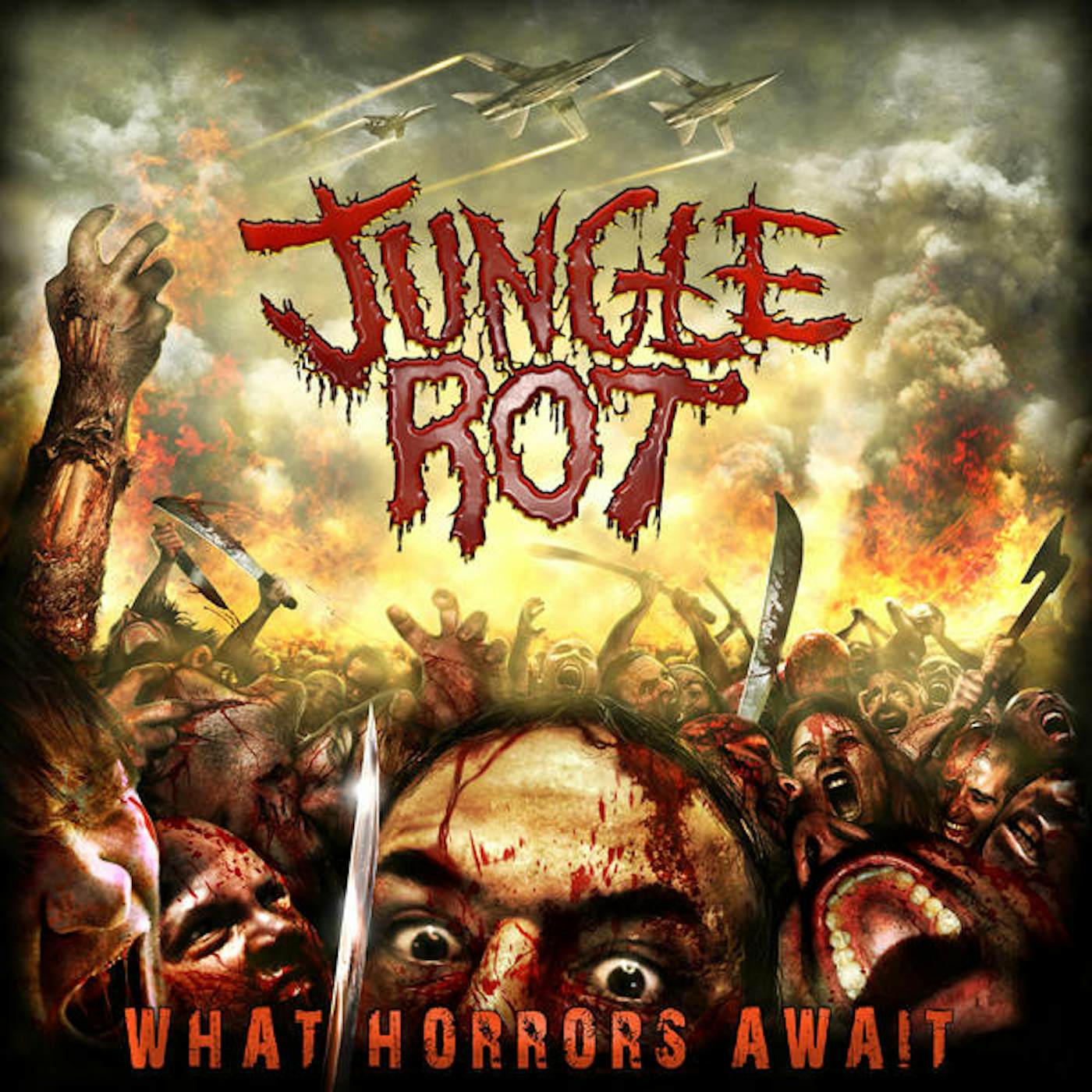 Jungle Rot What Horrors Await Vinyl Record