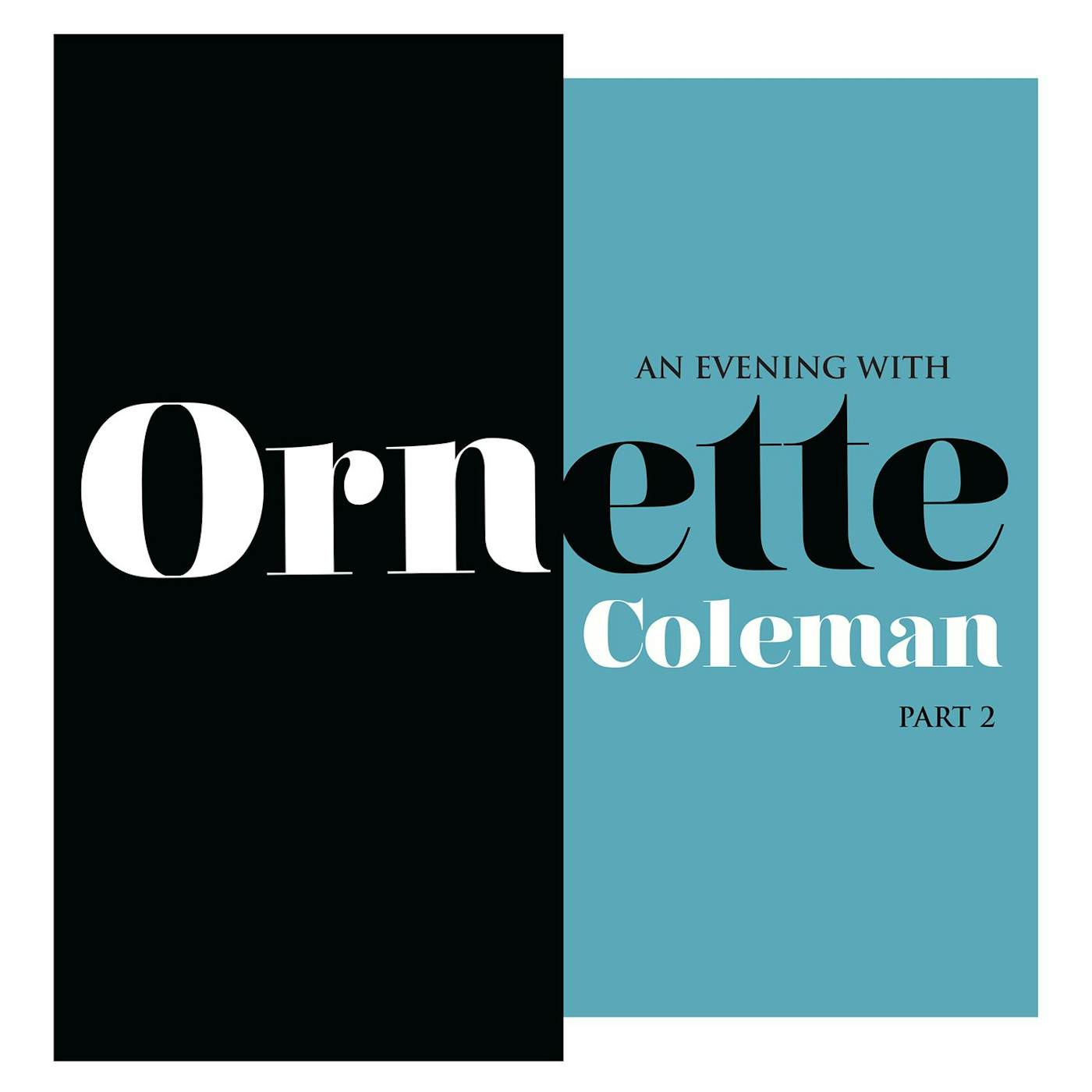 AN EVENING WITH ORNETTE COLEMAN PART 2 Vinyl Record