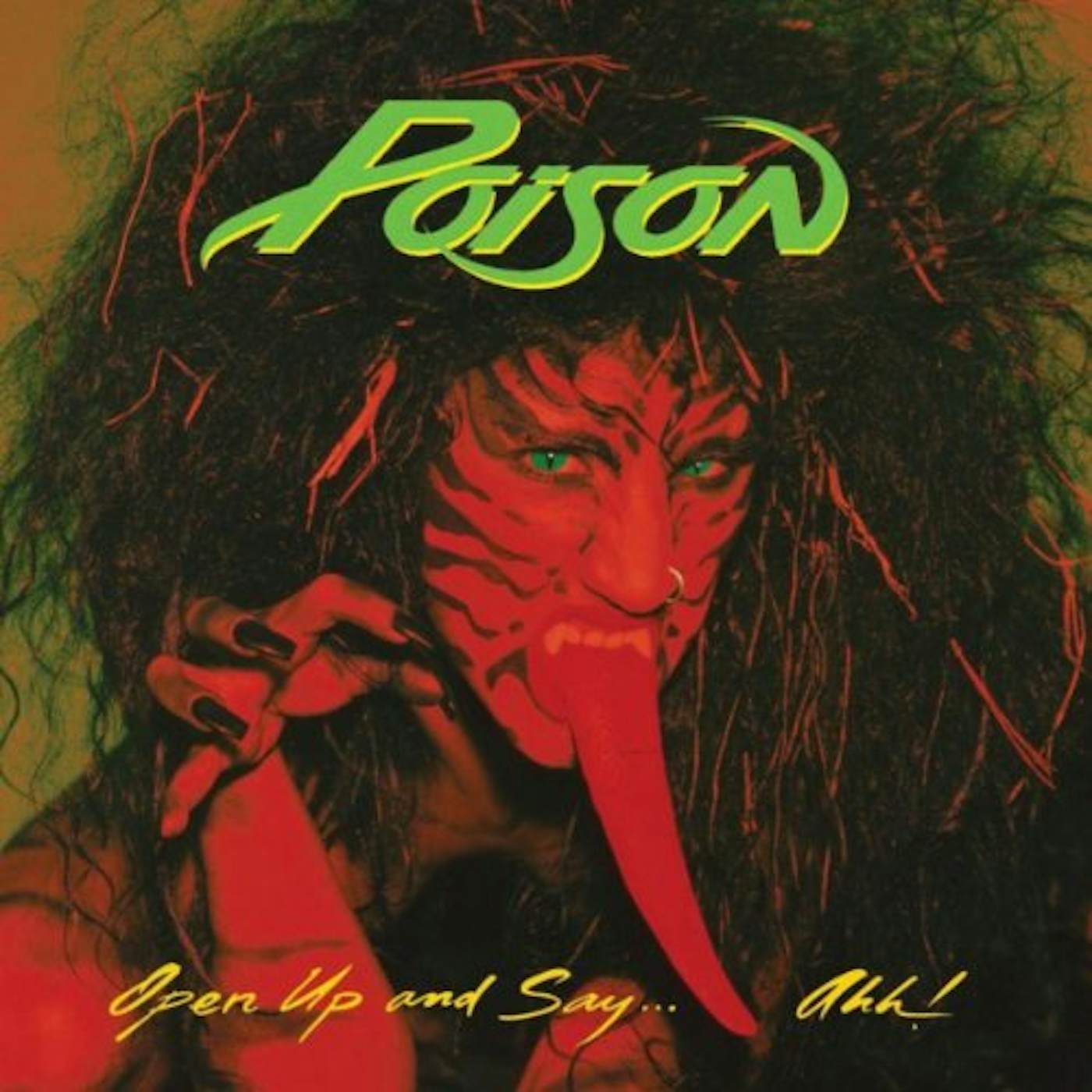 Poison OPEN UP AND SAY AHH Vinyl Record