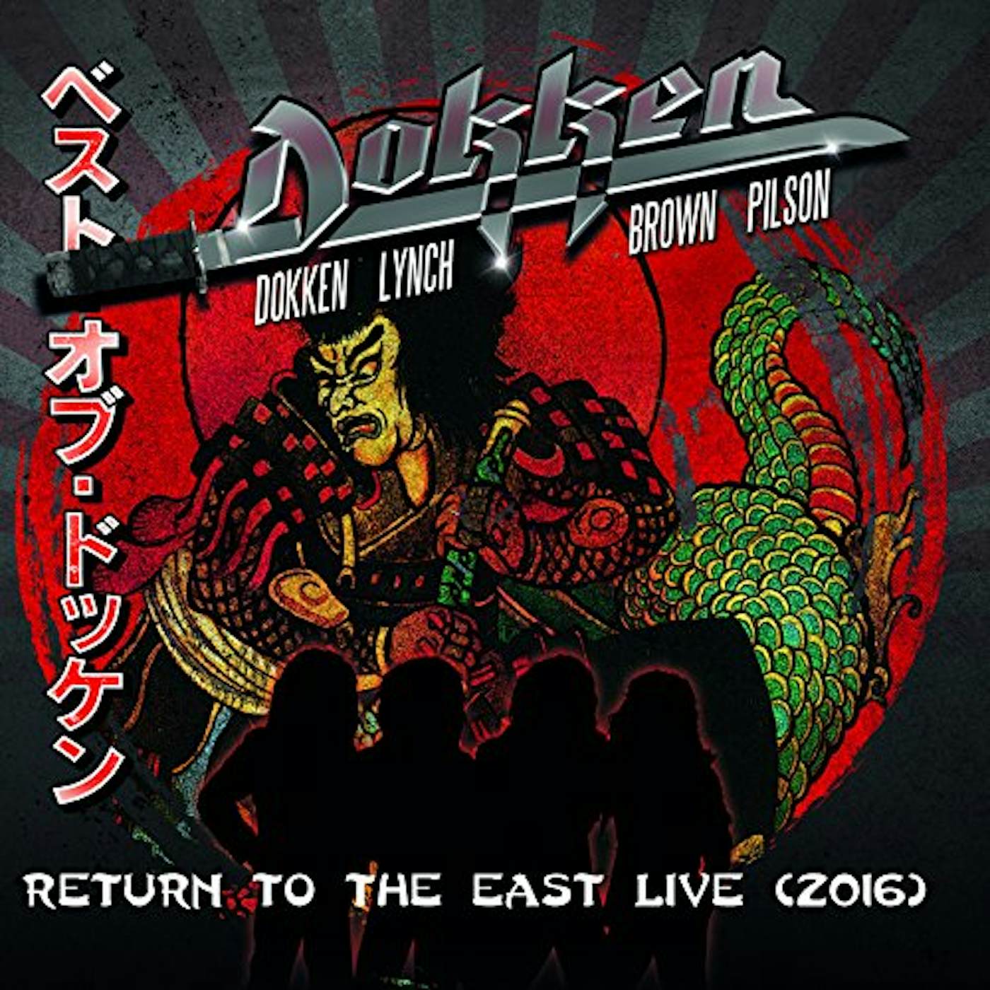 Dokken RETURN TO THE EAST LIVE 2016 CD