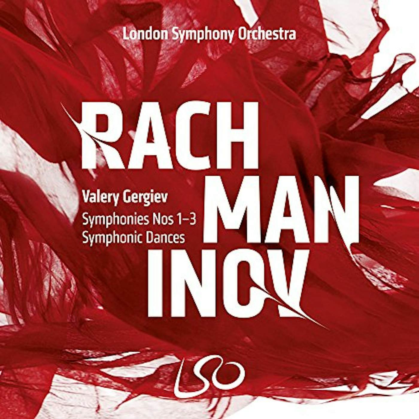 Valery Gergiev RACHMANINOV: SYMPHONIES NOS.1-3 SYMPHONIC DANCES Super Audio CD