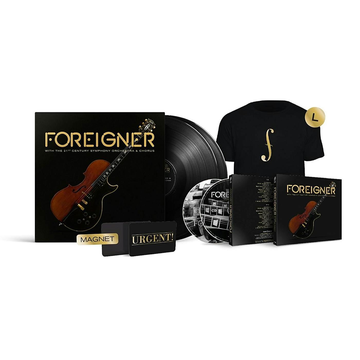 Foreigner With The 21st Century Symphony Orchestra & Chorus (box set)  Vinyl Record