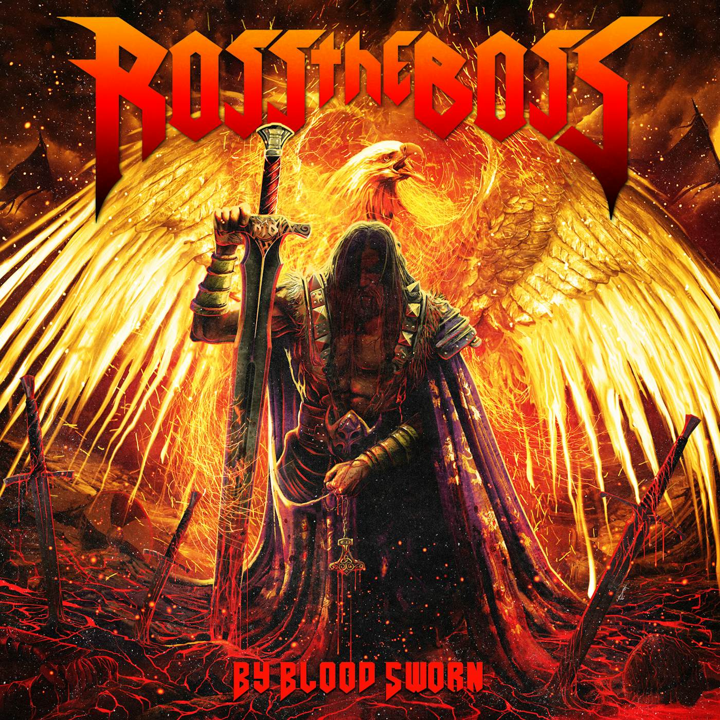 Ross The Boss BY BLOOD SWORN (POSTER) CD