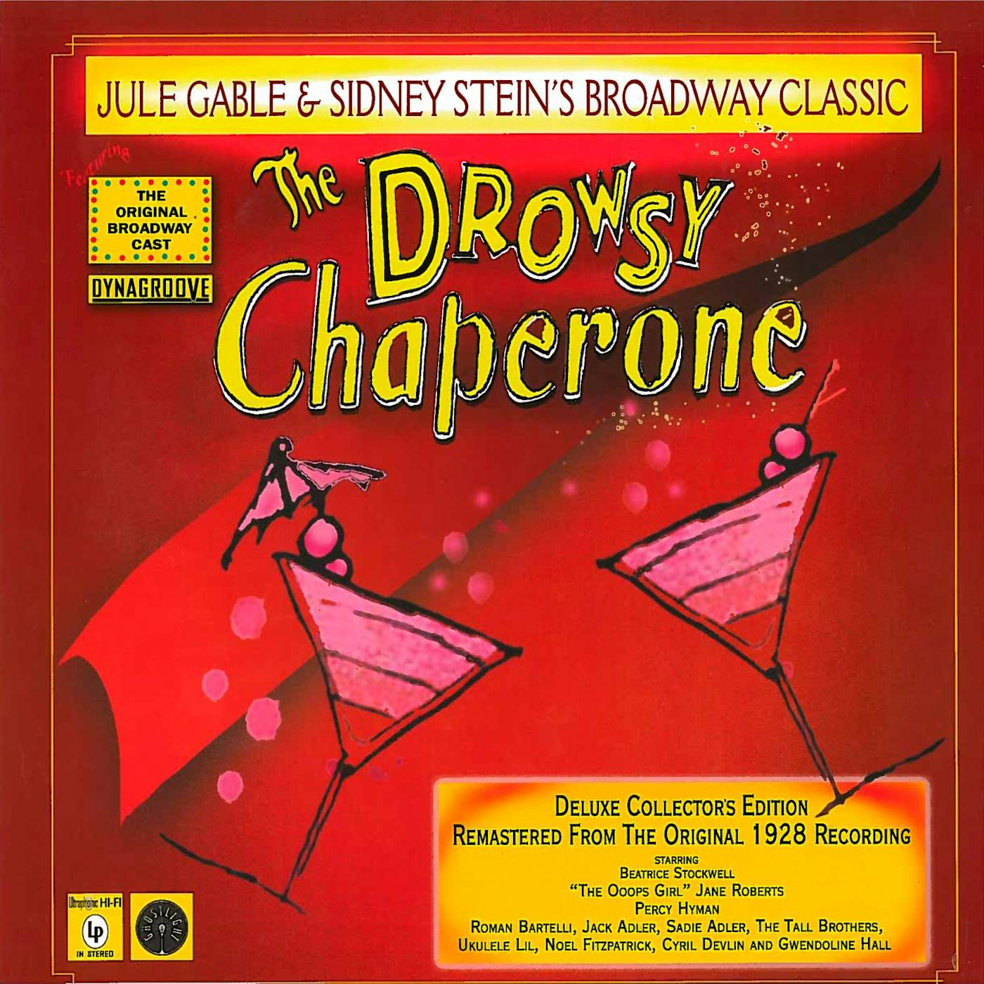 DROWSY CHAPERONE - ORIGINAL BROADWAY CAST RECORDIN Vinyl Record