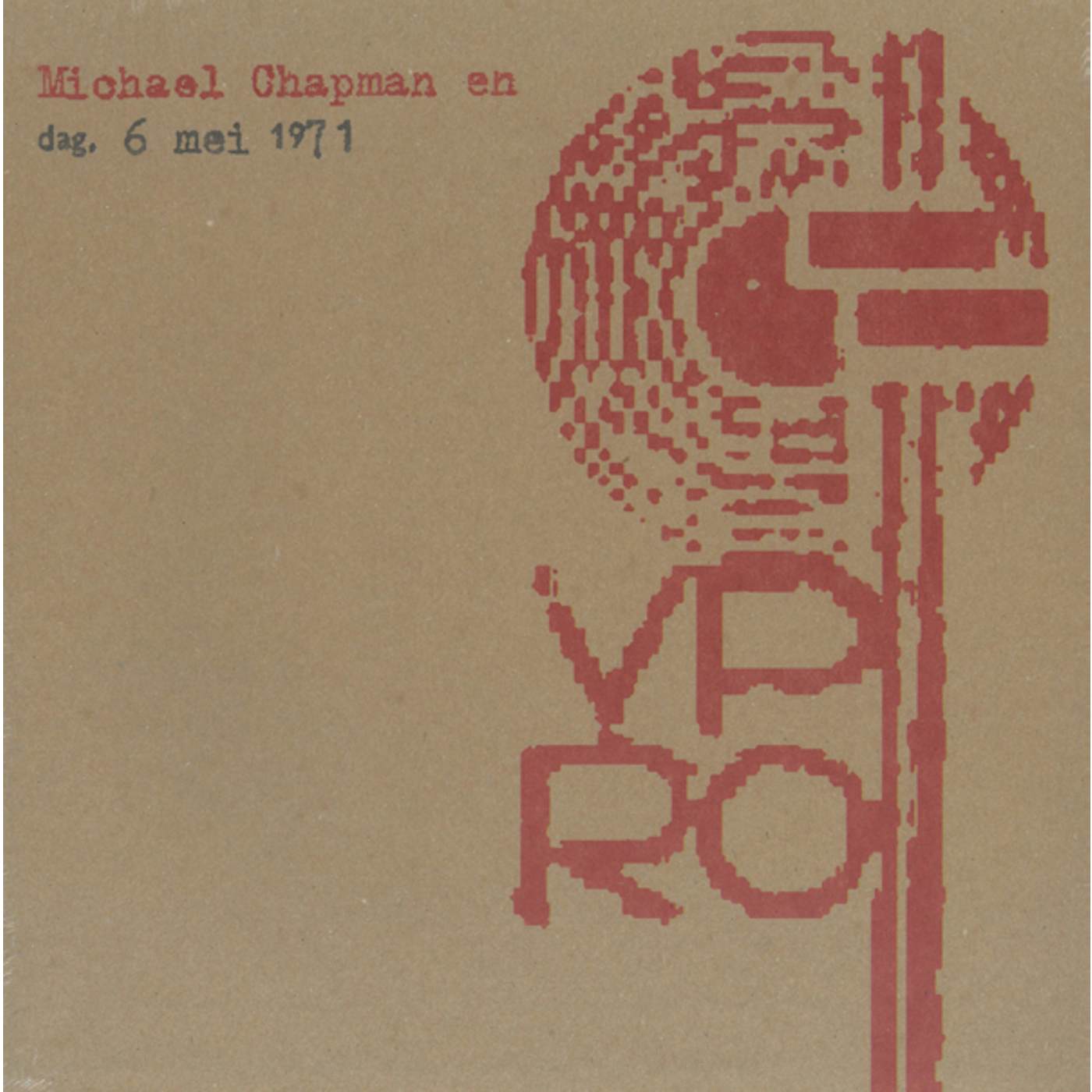 Michael Chapman LIVE VPRO 1971 Vinyl Record