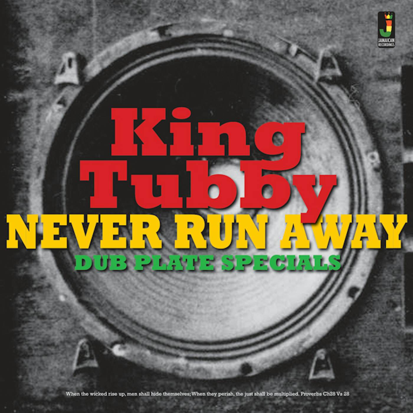 King Tubby NEVER RUN AWAY / DUB PLATE SPECIALS CD