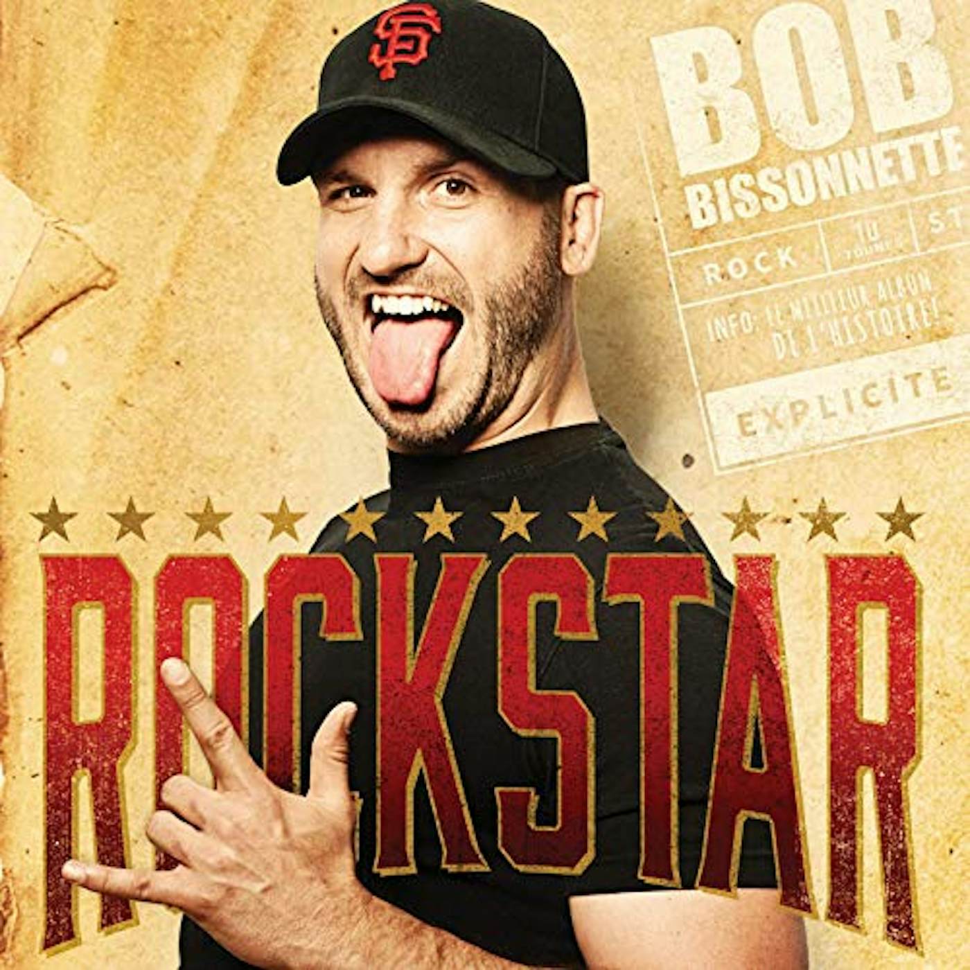 Bob Bissonnette Rockstar Vinyl Record