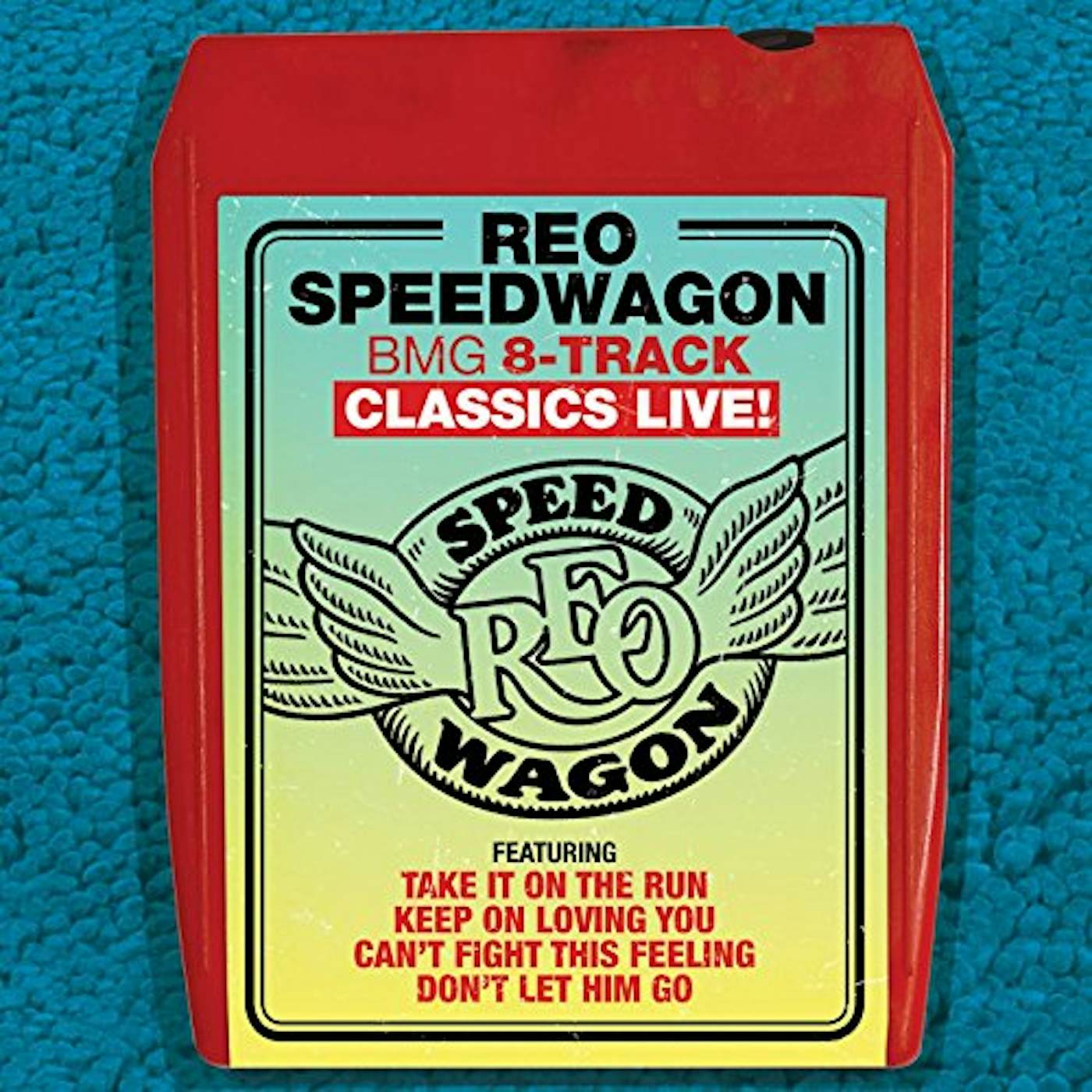 REO Speedwagon BMG 8-TRACK CLASSICS LIVE CD