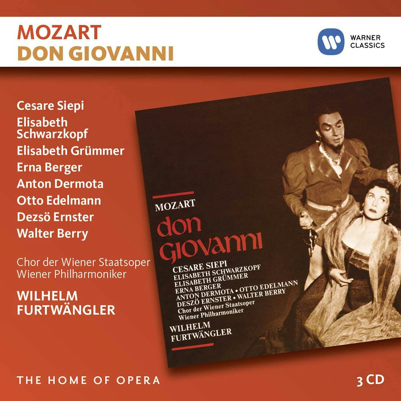 Wilhelm Furtwängler MOZART: DON GIOVANNI (LIVE AT SALZBURG 1954) CD