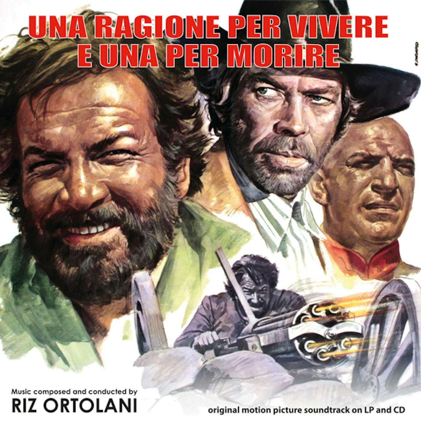 Riz Ortolani UNA RAGIONE PER VIVERE E UNA PER MORIRE / O.S.T. Vinyl Record