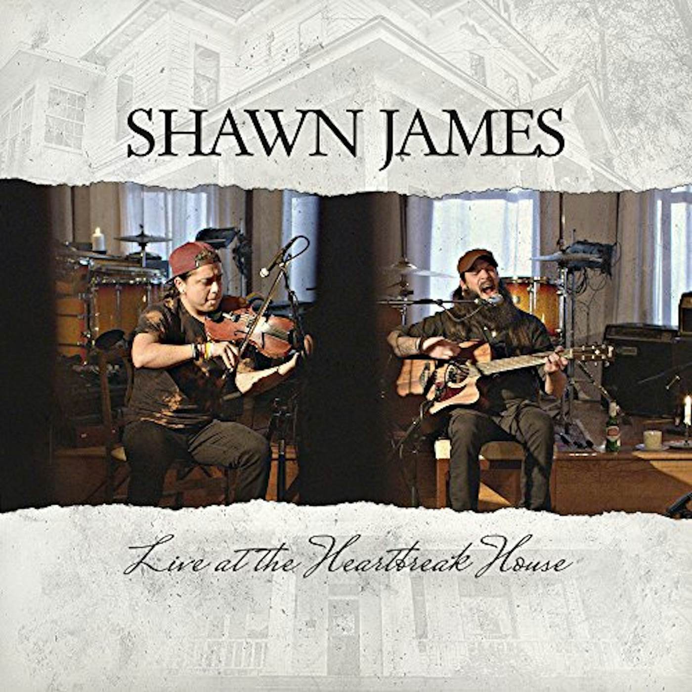 Shawn James 430024 LIVE AT THE HEARTBREAK HOUSE Vinyl Record