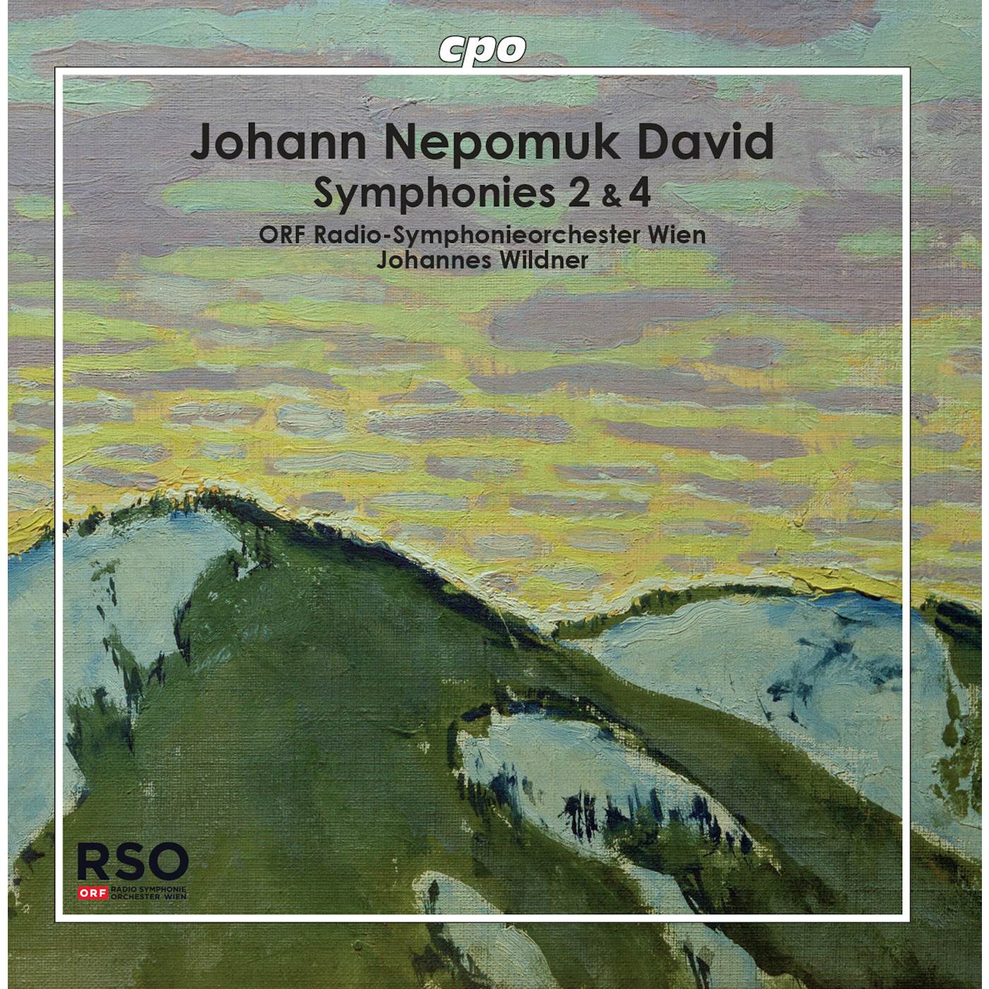 David SYMPHONIES 2 & 4 CD