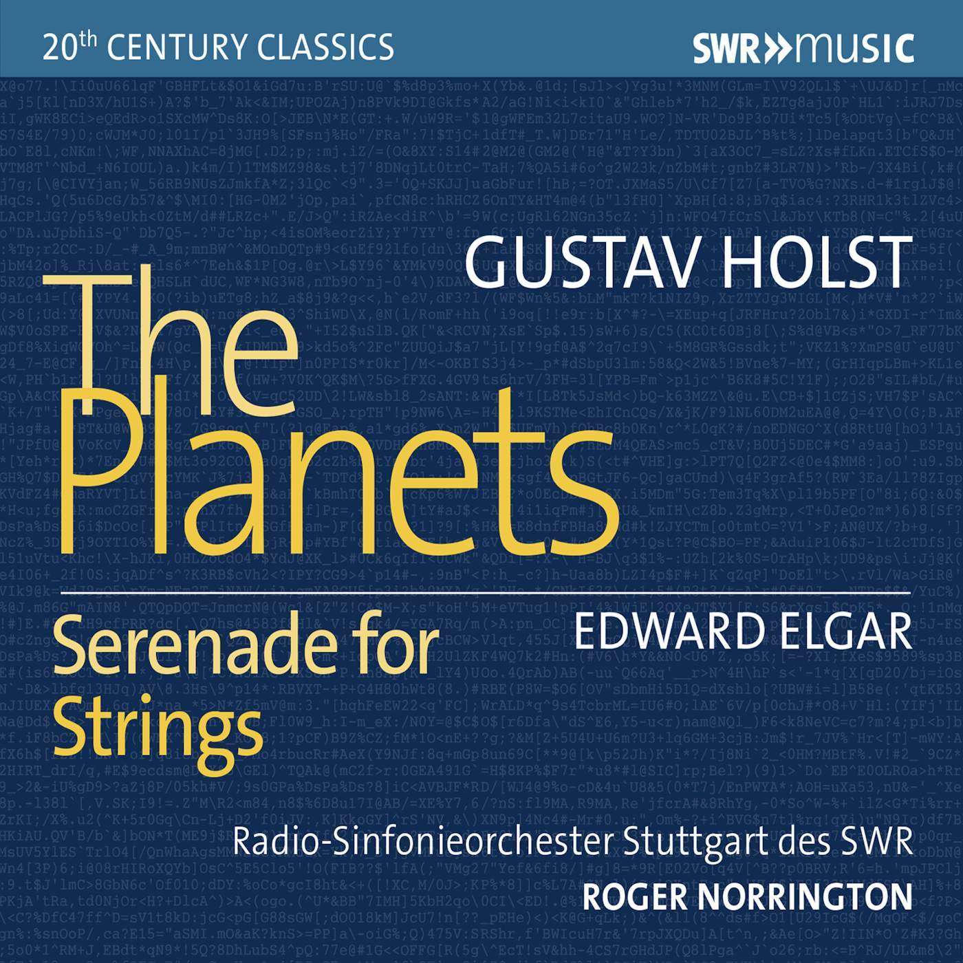 Elgar PLANETS / SERENADE FOR STRINGS CD