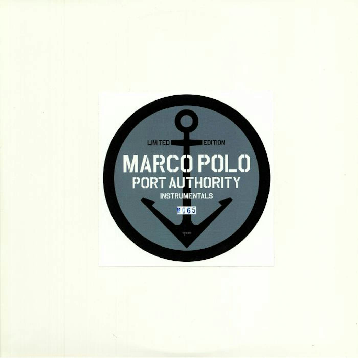 Marco Polo PORT AUTHORITY (INSTRUMENTALS) Vinyl Record