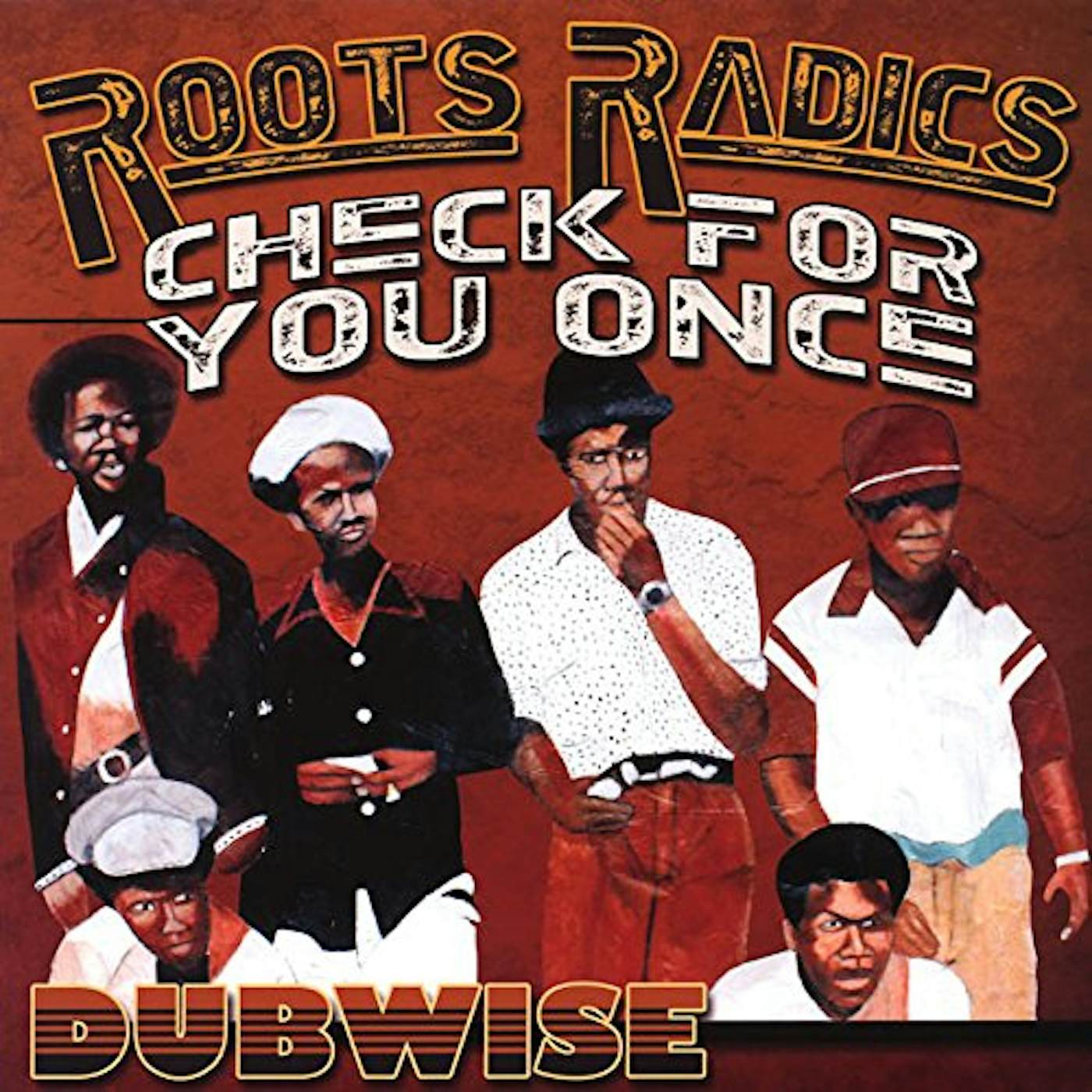 Roots Radics CHECK FOR YOU ONCE - DUBWISE Vinyl Record