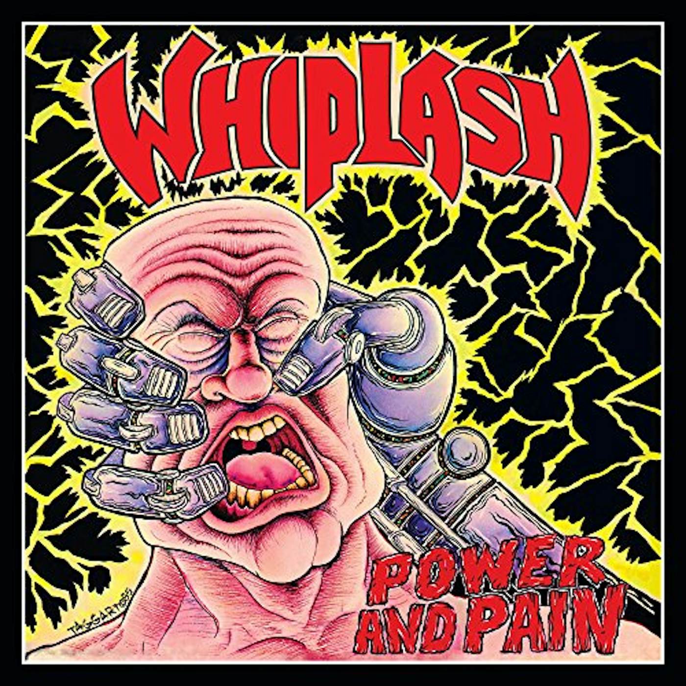 Whiplash Power And Pain Vinyl Record
