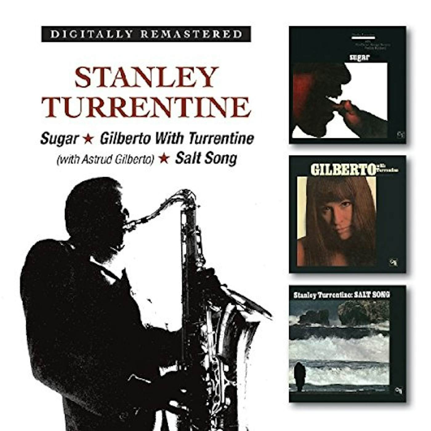 Stanley Turrentine SUGAR / GILBERTO WITH TURRENTINE / SALT SONG CD