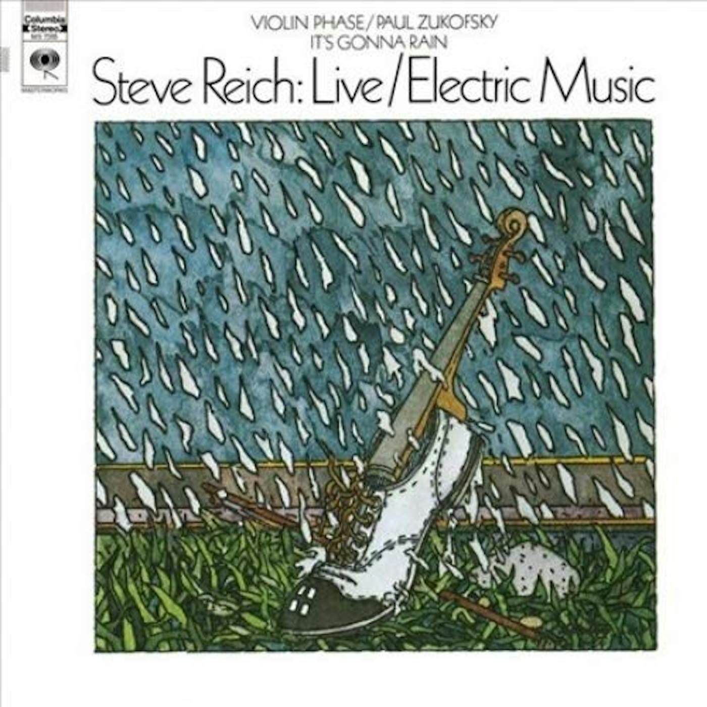 Steve Reich Live / Electric Music Vinyl Record