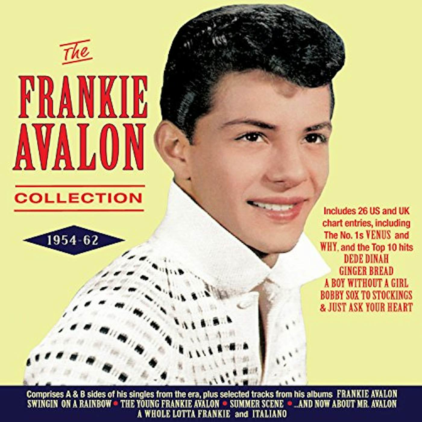 Frankie Avalon COLLECTION 1954-62 CD