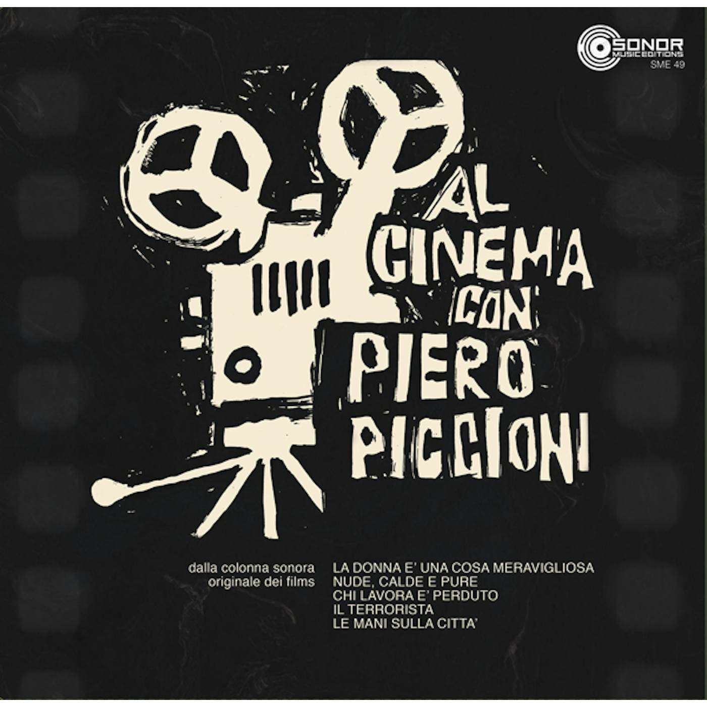 AL CINEMA CON PIERO PICCIONI Vinyl Record