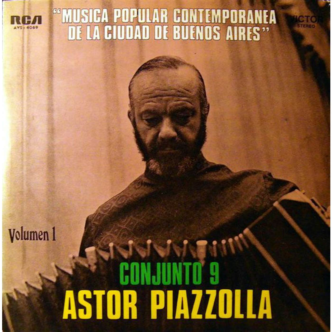 Astor Piazzolla CONJUNTO 9 VOL 1 Vinyl Record