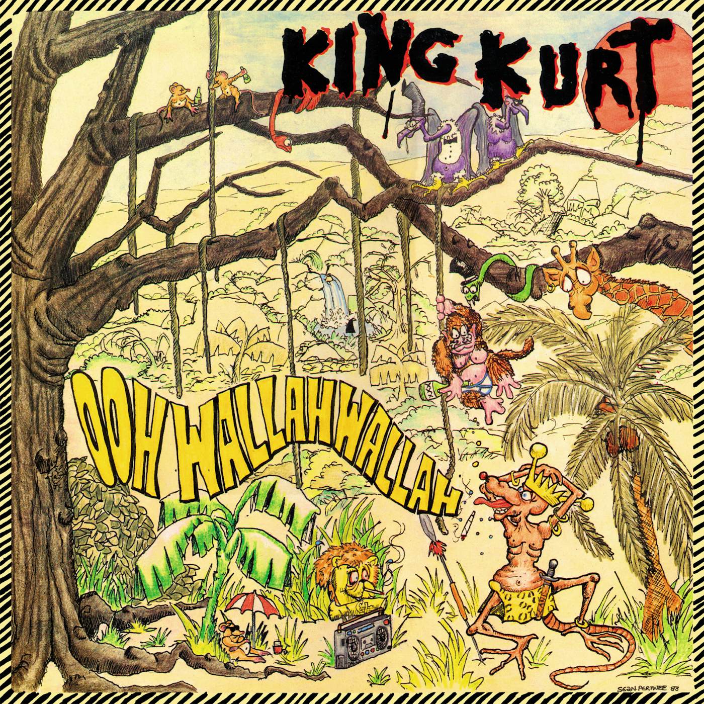 King Kurt OOH WALLAH WALLAH: 35TH ANNIVERSARY Vinyl Record
