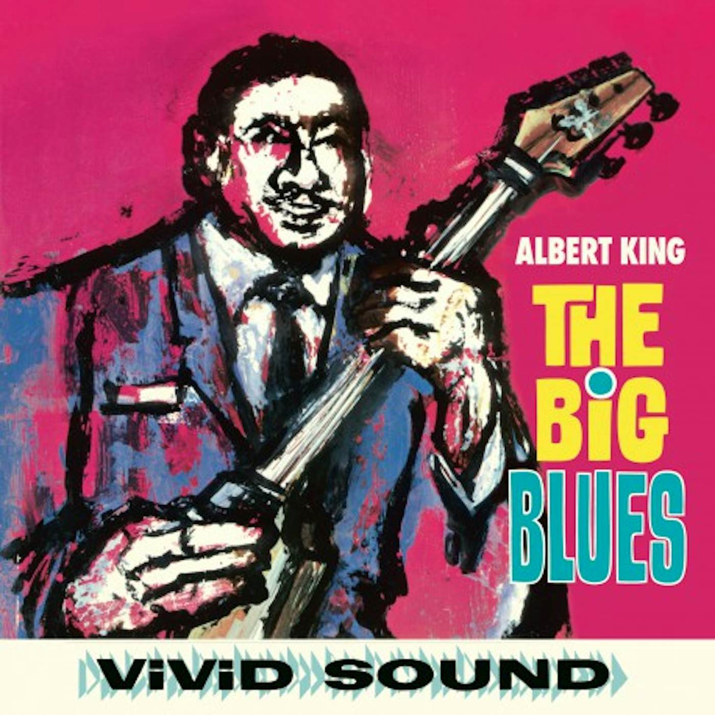 Albert King BIG BLUES  (BONUS TRACKS) Vinyl Record - Blue Vinyl, Colored Vinyl, Limited Edition, 180 Gram Pressing